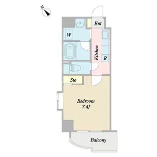 フォレストヒルズ駒込【3階】の間取り