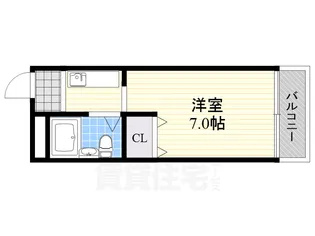 海栄ハイツ【2階】の間取り