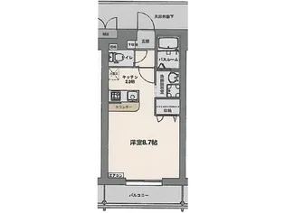 エム・セレーノ【1階】の間取り