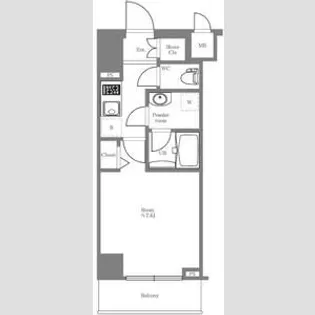 ARTESSIMO ESIS【2階】の間取り