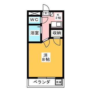 ドゥーアバンス【1階】の間取り