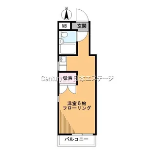 五味園ビル【2階】の間取り