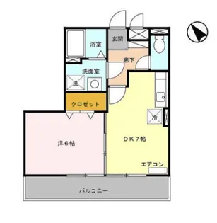 グランドゥール 杉【3階】の間取り