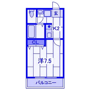 サウスポート上大岡【3階】の間取り