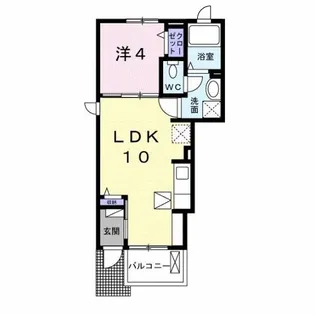 シュシュ・フロマージュ【1階】の間取り