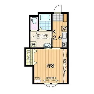 Alain【2階】の間取り