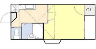 シャトー新大塚【1階】の間取り
