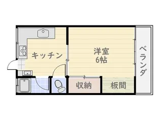 第3さつきコーポ【3階】の間取り