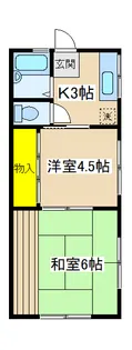 住友ハイム【1階】の間取り