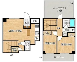 Felice【5階】の間取り