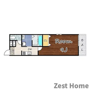 フジパレス阪急武庫之荘駅西V番館【2階】の間取り