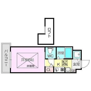 エステムコート新大阪3ステーションプラザ【9階】の間取り