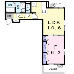 ドリーム ハイツ【2階】の間取り