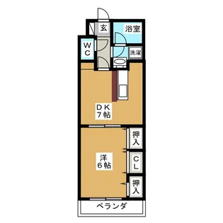 グリフォーネ横浜・妙蓮寺【3階】の間取り