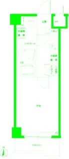 ルーブル横濱吉野町【6階】の間取り