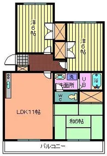 アーバンライフ【2階】の間取り