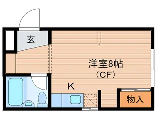 ドリ-ムシティ本郷【2階】の間取り