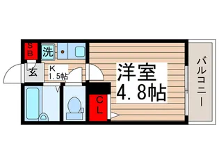 グレイシア北千住【2階】の間取り