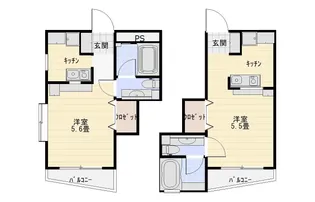メゾン昌【4階】の間取り
