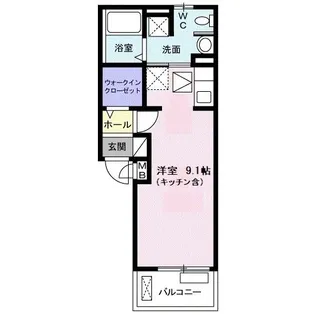 エクセレント グローブII【1階】の間取り