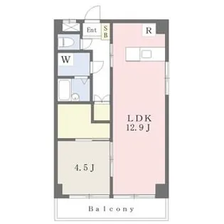 レジデンス201【2階】の間取り