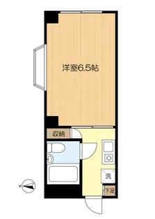 グランドールモリタ【1階】の間取り