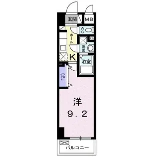 フォーシーズン千葉【6階】の間取り
