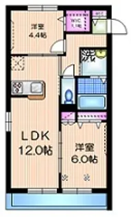 Stella Court【1階】の間取り