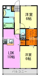 コンフォートヒルズ・蘇我宮崎台【3階】の間取り