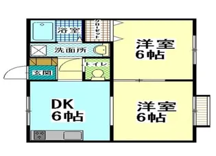 ビュータウンM【1階】の間取り
