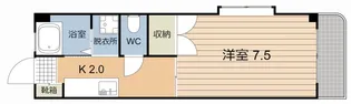 森マンション【4階】の間取り