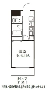 ドミール亀有【4階】の間取り