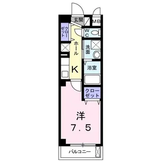 シャロル ステージ【3階】の間取り