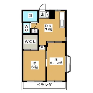 ヴィ鶴見【3階】の間取り