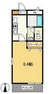アメージング・エステート【1階】の間取り