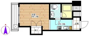 コーポカトレヤビル【4階】の間取り