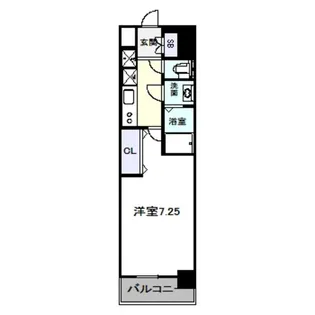 Luxeなかもず【11階】の間取り
