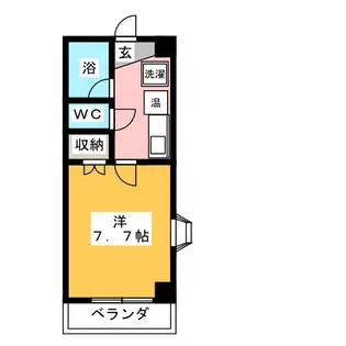 メゾンヴェルテ【4階】の間取り