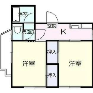 レジデンス湘南(黒部丘)【1階】の間取り
