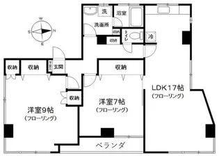今井ビル【3階】の間取り
