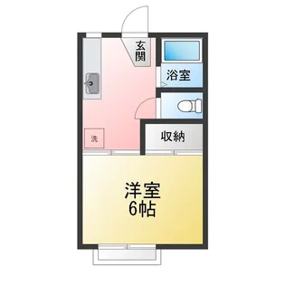 フォーブルイシイB【2階】の間取り