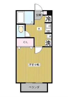 ソウェルU【2階】の間取り