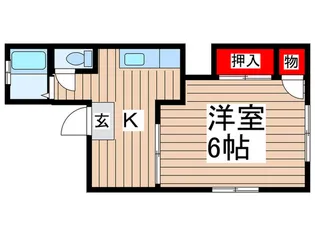 浜砂マンション【2階】の間取り