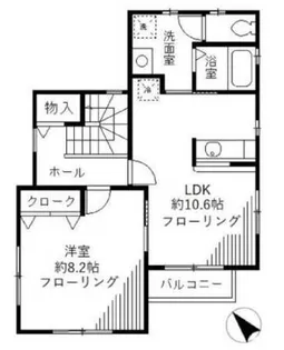 マノワール【2階】の間取り