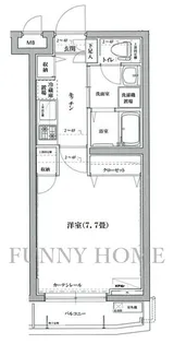 アイル三軒茶屋【1階】の間取り