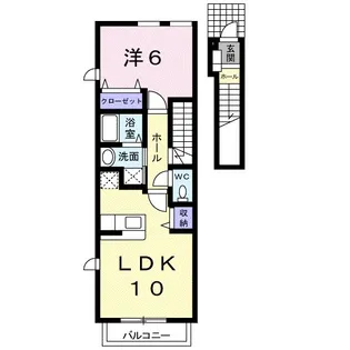 アルモニー・アンジュA【2階】の間取り