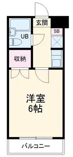 サンノーブル勝田台【2階】の間取り