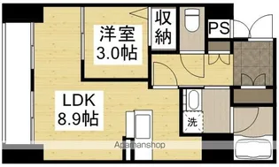 La Priere【9階】の間取り
