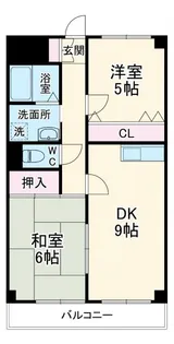 エクセル稲田【2階】の間取り
