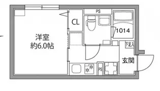 レピュア板橋本町レジデンス【2階】の間取り